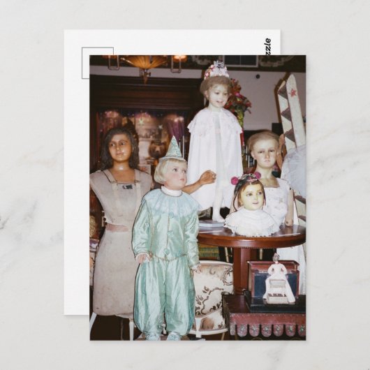  Dolls Antiek Briefkaart (Voorkant / Achterkant)