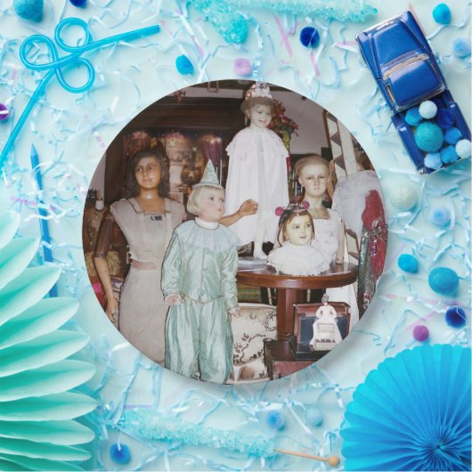  Dolls Antiek Papieren Bordje (Feest)