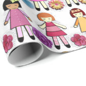 Dolls Cadeaupapier (Rol Hoek)