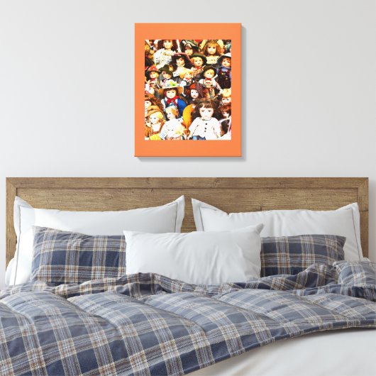 Dolls Canvas Afdruk (Insitu (Slaapkamer))