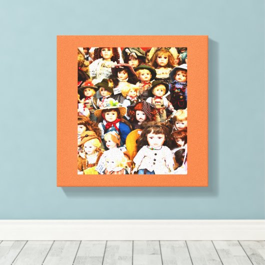 Dolls Canvas Afdruk (Insitu (Houten vloer))