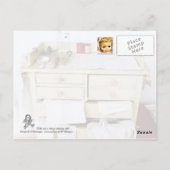 Dolls en wijzigingstabel briefkaart (Achterkant)