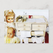 Dolls en wijzigingstabel briefkaart (Voorkant)