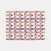 Dolls Fleece Deken (Voorkant (Horizontaal))