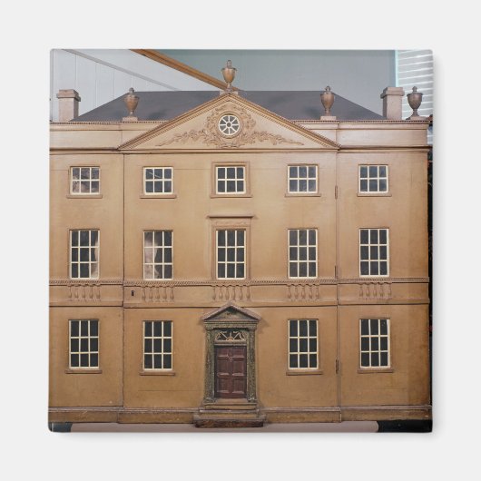 Doll's house, Neo-Classical Adam Style, c.1810 Magneet (Voorkant)