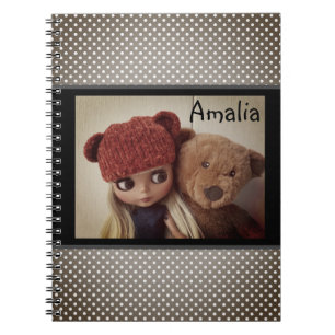 Dolls, liefde, voor meisje, voor kinderen, meisje notitieboek