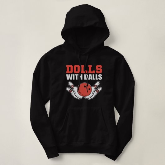 Dolls met Balls Talented Person Hoodie (Design voorkant)