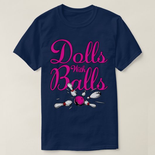 Dolls met een kogel. t-shirt (Design voorkant)