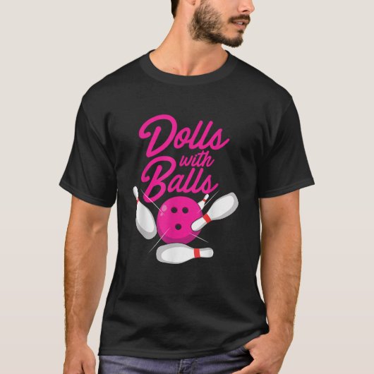 Dolls met een kogel. t-shirt (Voorkant)