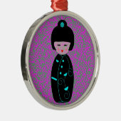 Dolls Metalen Ornament (Rechts)