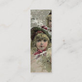 DOLLS NEEMT BEDRIJFSCONTACT OP MET INFO ~ BLADWIJZ MINI VISITEKAARTJE (Achterkant)