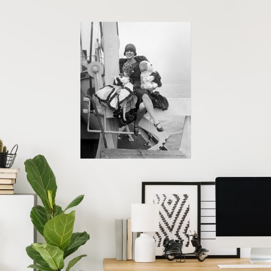 Dolls op Deck, jaren '20 Poster (Thuiskantoor)
