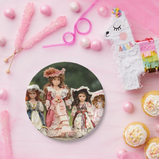 Dolls Papieren Bordje (Feest)