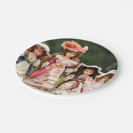 Dolls Papieren Bordje (Gekanteld)