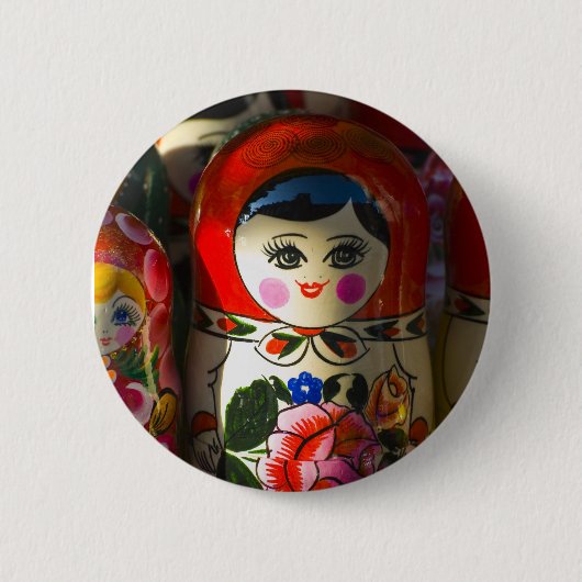 Dolls Ronde Button 5,7 Cm (Voorkant)