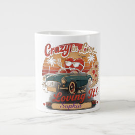 Dollverliefd... en ik geniet ervan! grote koffiekop