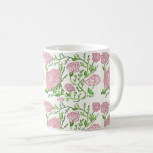 Dolly aan het Leven en het Schilderen van Bloemen Koffiemok