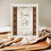 DOLLY Aztec rustieke Westerne boeken en geschenken Poster