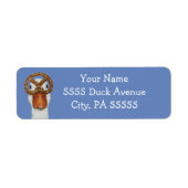 Dolly de eenden adresetiketten etiket (Voorkant)