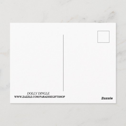 DOLLY DINGLE BRIEFKAART (Achterkant)