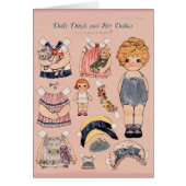 Dolly Dingle en haar Dollies Paper Doll Card (Voorkant)