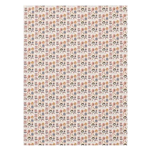 Dolly Dingle en haar Dolls Tablecloth Tafelkleed (Voorkant)