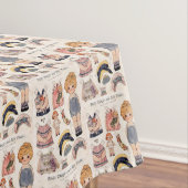 Dolly Dingle en haar Dolls Tablecloth Tafelkleed (Voorbeeld)