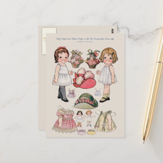 Dolly Dingle, Mama Dingle zoals ze 25 jaar geleden Briefkaart (Voorkant / Achterkant in situ)