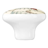 Dolly Dingle Paper Doll art Vintage 🤶  Keramische Knop (Zijkant)