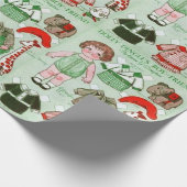 Dolly Dingle's Boyvriend Paper Doll Cadeaupapier (Hoek)