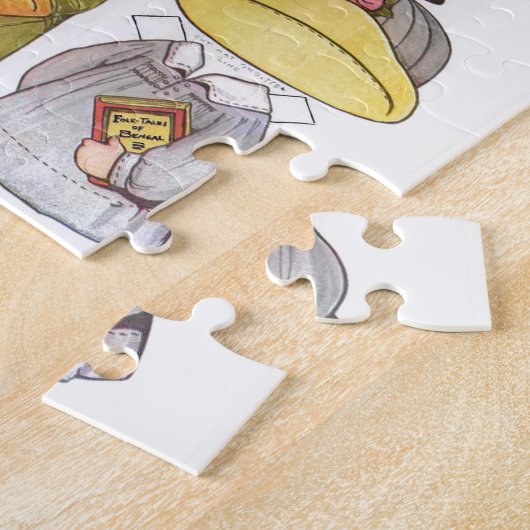 Dolly Dingle's reis rond de wereldpapierdollars Legpuzzel (Zijkant)