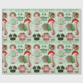 Dolly Dingle's Vriendje Papieren Pop Cadeaupapier (Vlak)