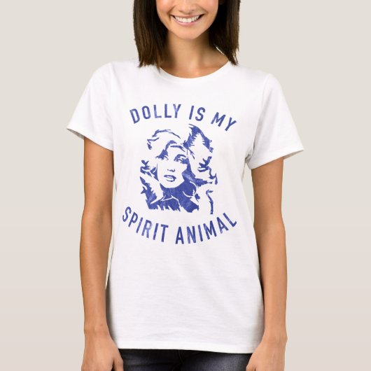 Dolly is mijn geestdier t-shirt (Voorkant)
