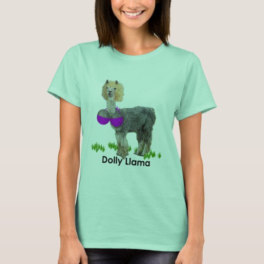 Dolly Llama T-shirt (Voorkant)