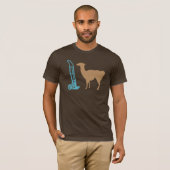 Dolly llama t-shirt (Voorkant volledig)
