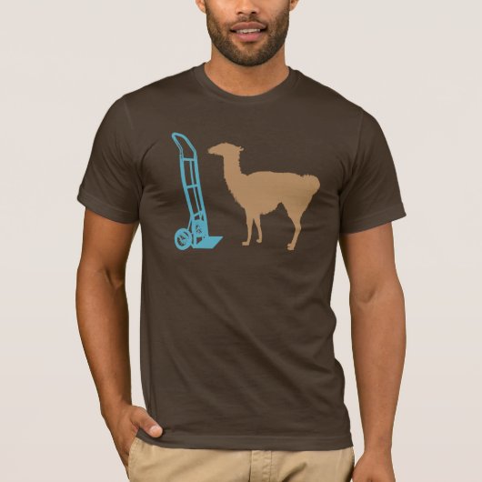 Dolly llama t-shirt (Voorkant)