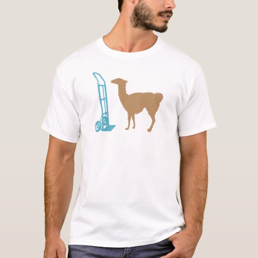 Dolly llama t-shirt (Voorkant)