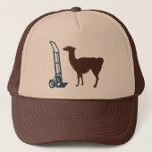 Dolly llama trucker pet (Voorkant)
