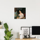 Dolly Madison Beroemd Waar Ik Zal Zijn Quote Poste Poster (Thuiskantoor)