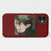 Dolly Madison & beroemde morgen Quote iPhone Hoesj Case-Mate iPhone Case (Achterkant (horizontaal))