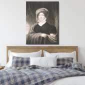 Dolly Madison, gegraveerd door John Francis Eugene Canvas Afdruk (Insitu (Slaapkamer))