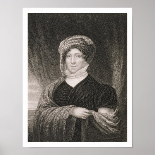 Dolly Madison, gegraveerd door John Francis Eugene Poster (Voorkant)