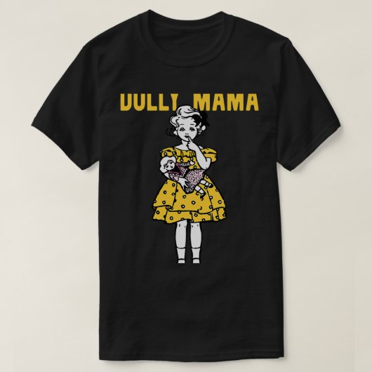 Dolly Mama Ontwerp Kleine Meisjes Die Liefde Om Sp T-shirt (Design voorkant)