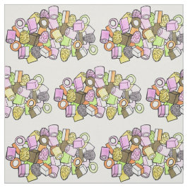 Dolly Mixture UK British Fondant Confection Snoep Stof