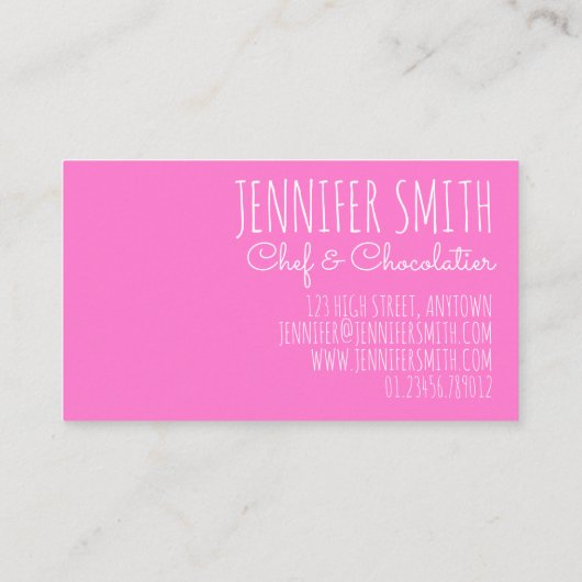 Dolly Mixture UK British Fondant Confection Snoep Visitekaartje (Achterkant)