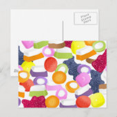 Dolly mixtures briefkaart (Voorkant / Achterkant)