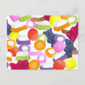 Dolly mixtures briefkaart (Voorkant)