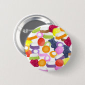 Dolly mixtures ronde button 5,7 cm (Voorkant /achterkant)