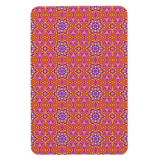 Dolly Mixtures Snoep Fractal Art Pattern Magneet (Verticaal)