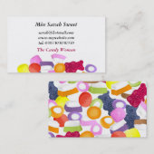 Dolly mixtures visitekaartje (Voorkant / Achterkant)